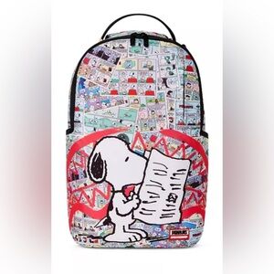 Sprayground Snoopy Comic Strip Backpack